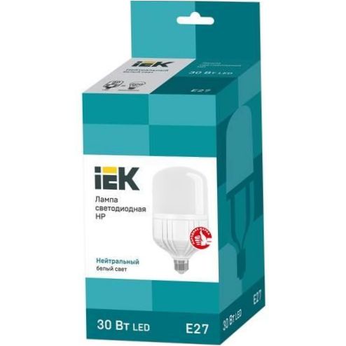 LED lemputė IEK LLE-230-40, E27, HP, 30W - spalvos temperatūra: 4000 K