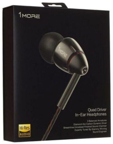 1MORE Quad Driver In-Ear E1010, pilka