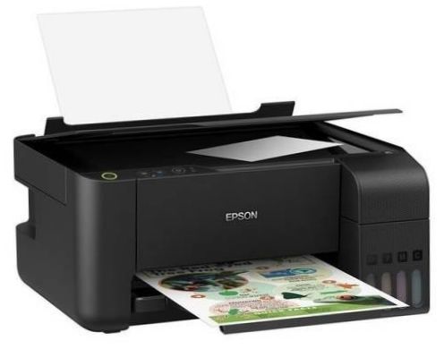 Epson L3100, juodos spalvos