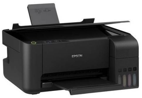 Epson L3100, juodos spalvos