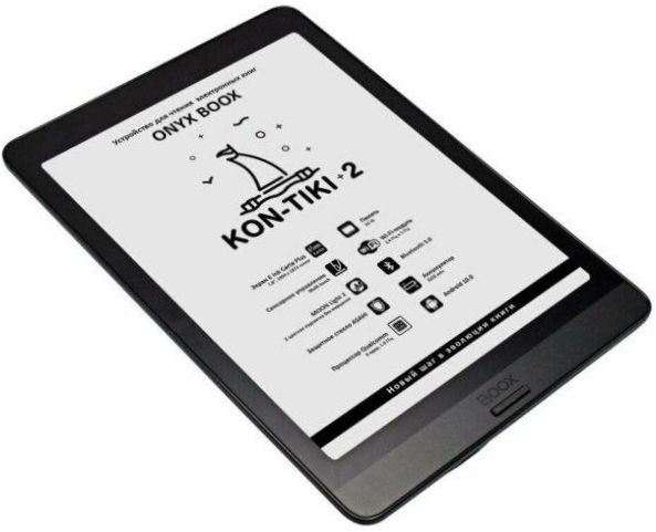 7.8" ONYX BOOX Kon-Tiki 2 32 GB eBook - dydis: 108x161x8 mm, svoris: 155g