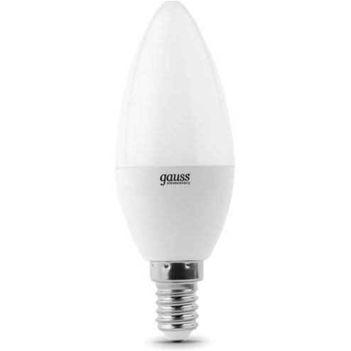 Gauss 33127T LED lempučių pakuotė, 3 vnt, E14, 7W - galia: 7 W