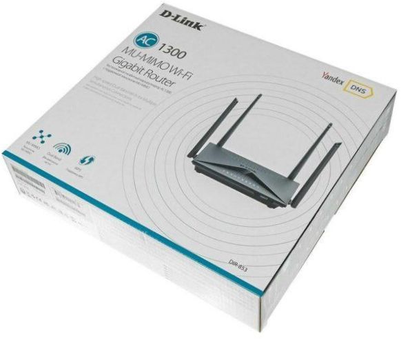 D-link DIR-853, juodos spalvos