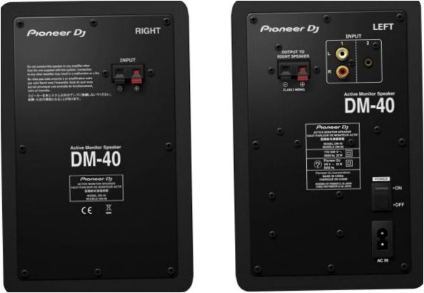 Pioneer DJ DM-40 juodas