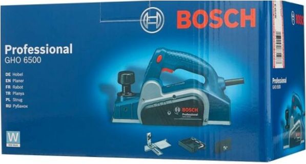 BOSCH GHO 6500 Professional, 650 W, mėlyna