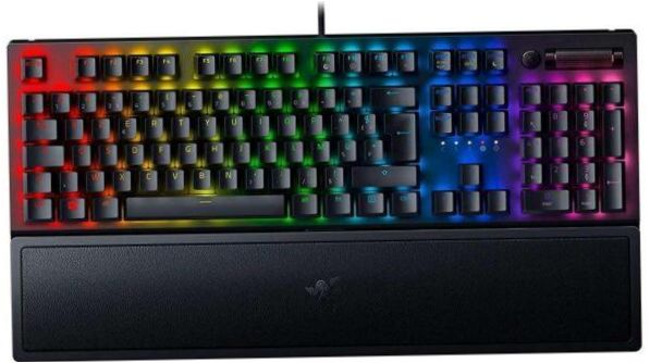 Razer BlackWidow V3 Razer Yellow Switch juodas