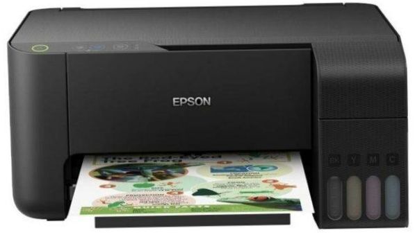 Epson L3100, juodos spalvos