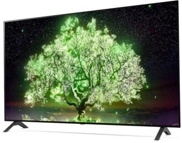 LG OLED55A1RLA OLED, HDR (2021), juodas