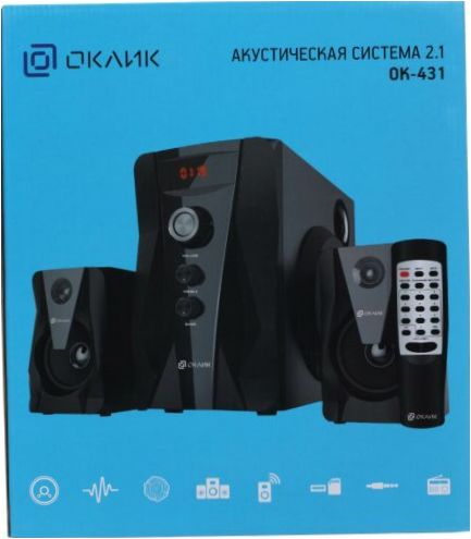 OKLICK OK-431 juodas