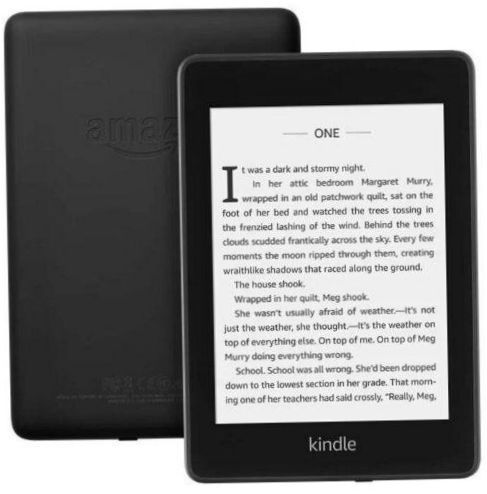 6" Amazon Kindle PaperWhite 2018 8Gb 8GB eBook - papildomos funkcijos: teksto konvertavimas į balsą