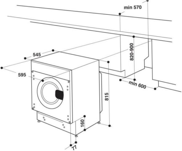 Hotpoint-Ariston BI WMHL 71283 skalbyklė - energijos klasė: B