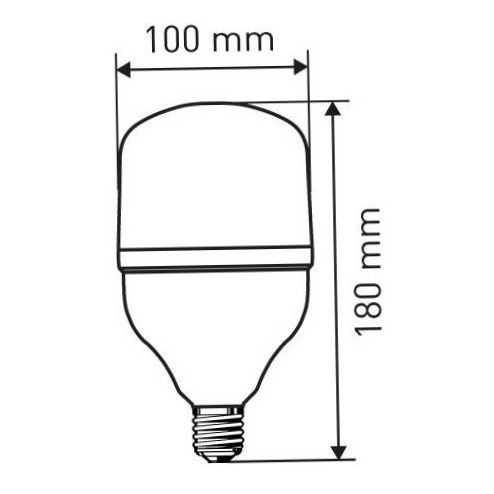 LED lemputė ERA B0027003, E27, T100, 30W - šviesos tipas: balta dienos šviesa