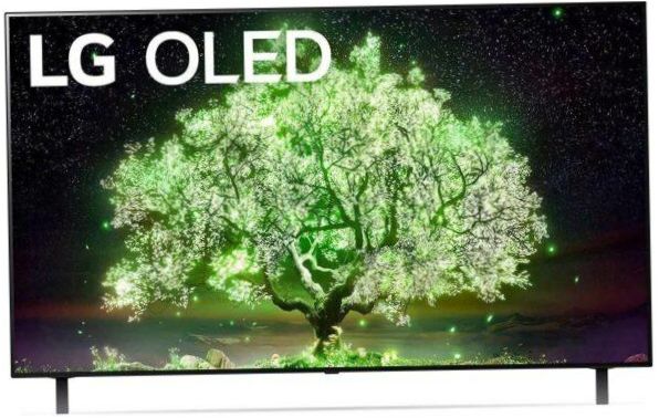 LG OLED55A1RLA OLED, HDR (2021), juodas