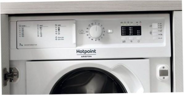 Skalbimo mašina Hotpoint-Ariston BI WMHL 71283 - xxHW: 60x44x85 cm