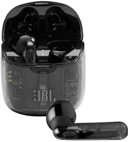 JBL Tune 225TWS Ghost Edition, juodos spalvos