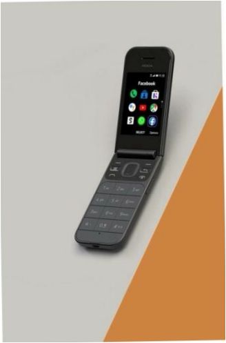 Nokia 2720 Flip Dual sim, pilka